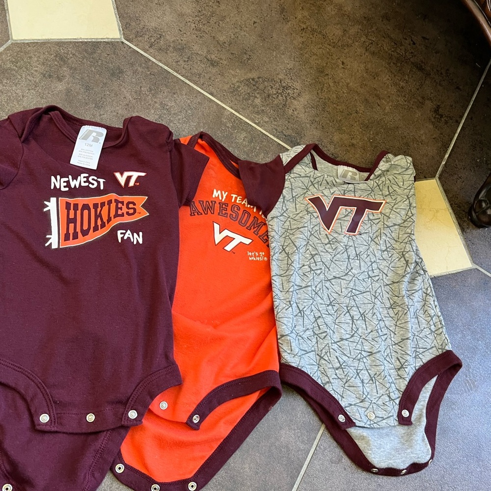 Virginia Tech Onesies